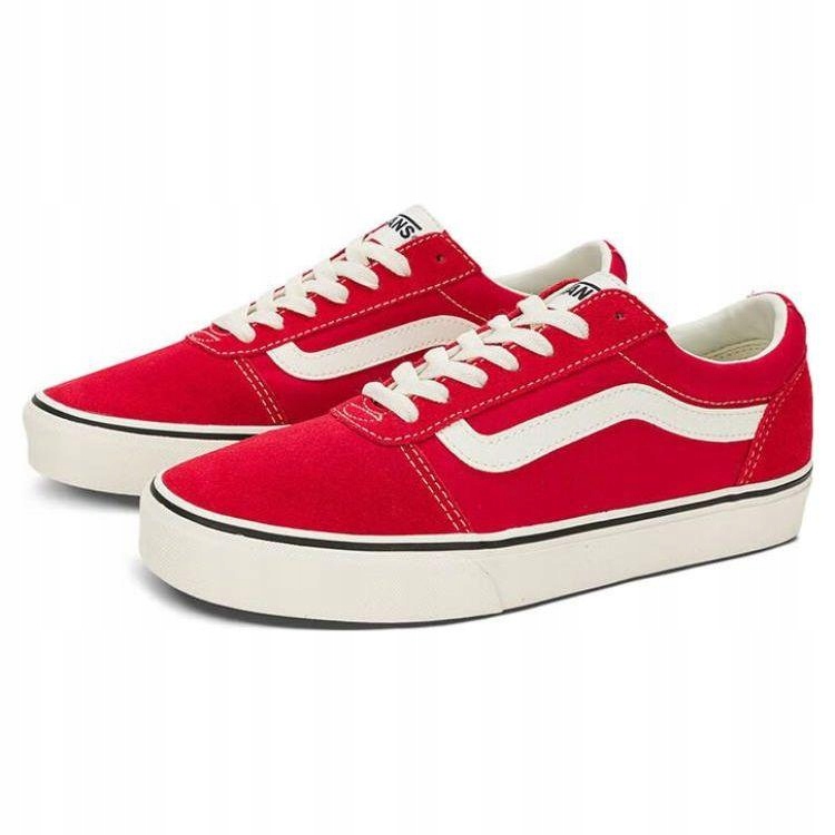 Boty Tenisky Vans Ward červené vel. 34,5