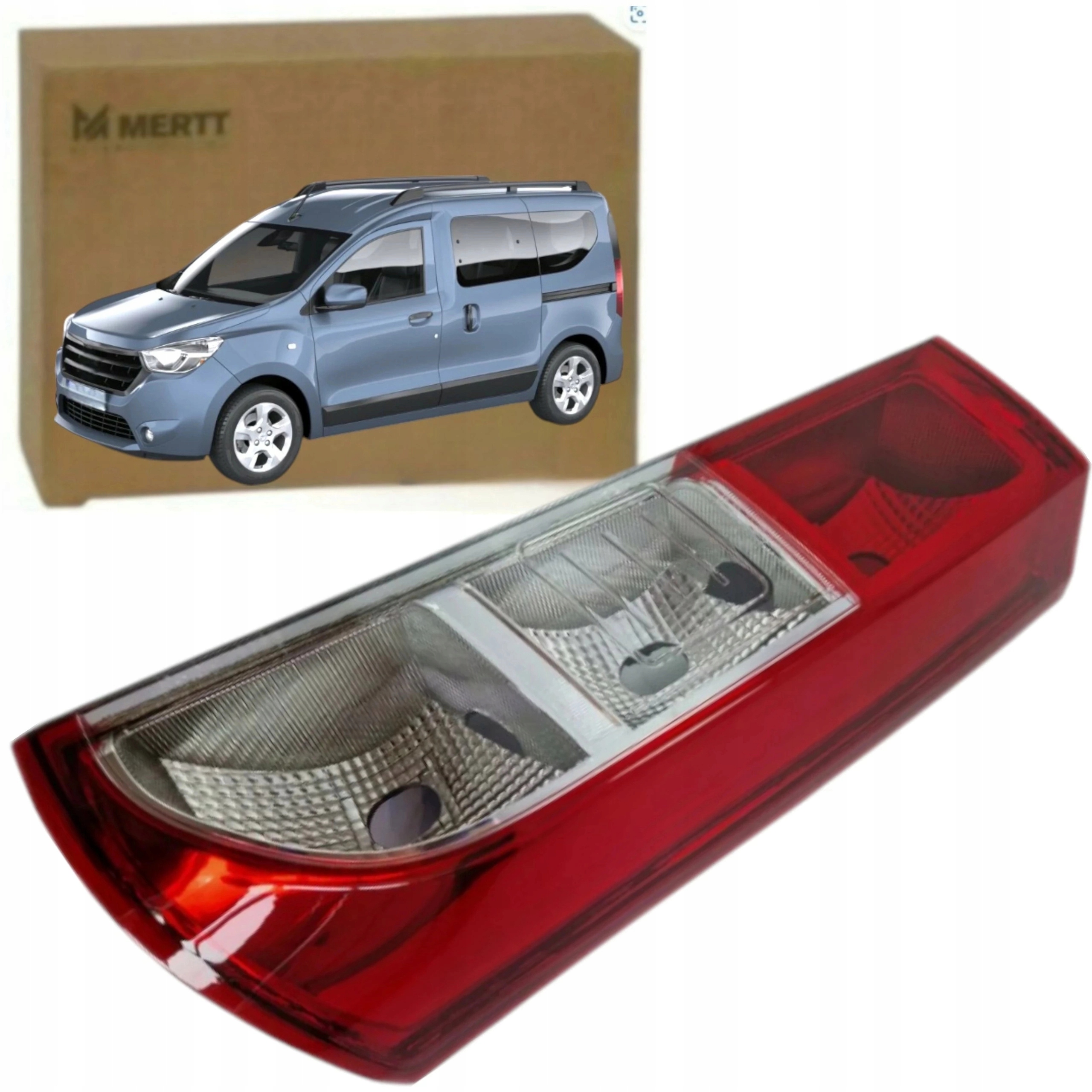 Zadní Lampa Pravá Evropská Nová 265509604R Dacia Dokker 2012-2021