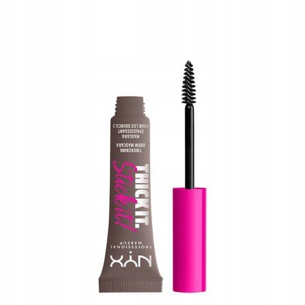 Nyx Professional Makeup Řasenka Na Obočí Thick It. Stick It! Světle Hnědá