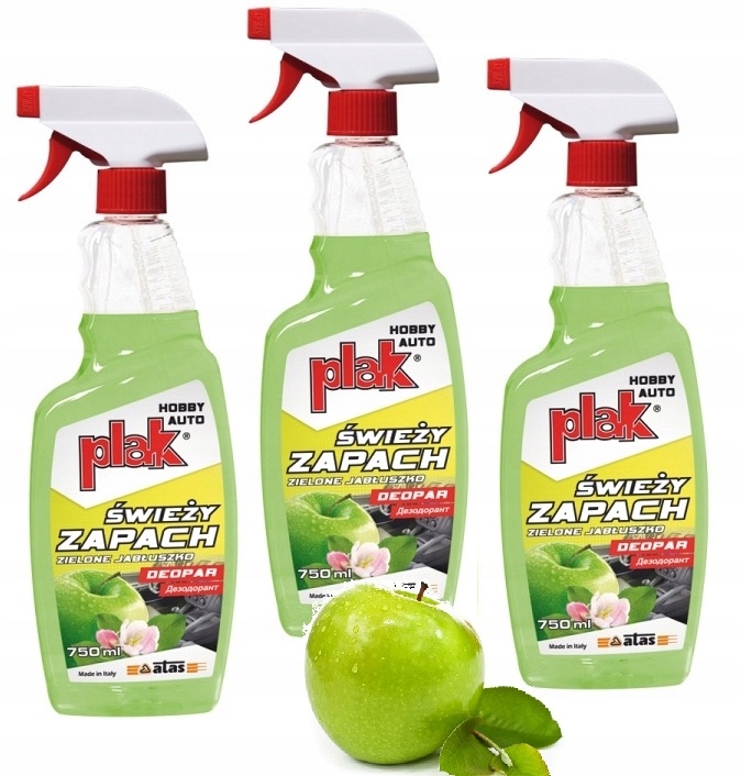 

Plak Deopar Odświeżacz Powietrza Jabłko 750ML