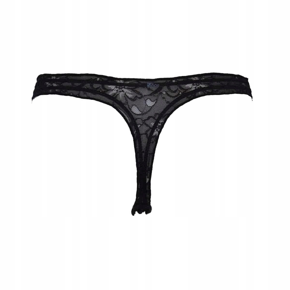 

Kuszące stringi z koronką L/XL 506 czarny