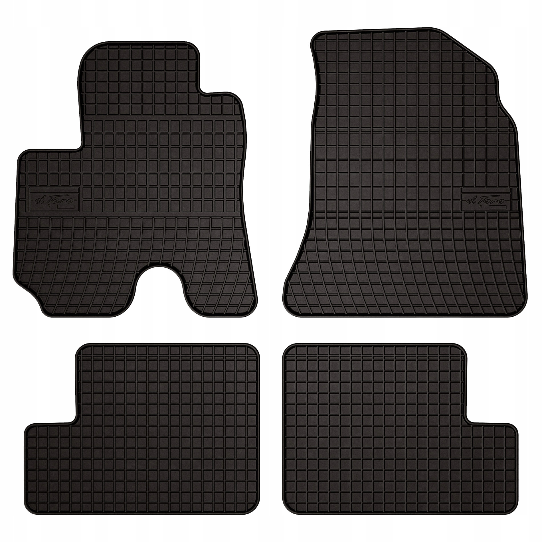 Gumové autokoberce pro vůz Toyota RAV4 II 2WD 3-dveřové (2001-2005)