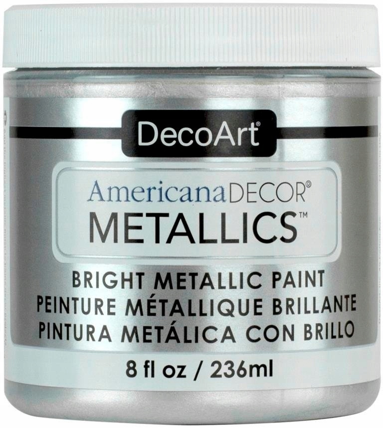 Barva Metalická Americana Decor Metallics Sterling Silver 236ml