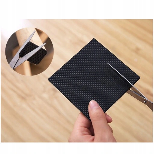 FILCOWE PIANKOWE PODKŁADKI MEBLE 125 FILC ŚLIZGACZ Długość (cm) 0