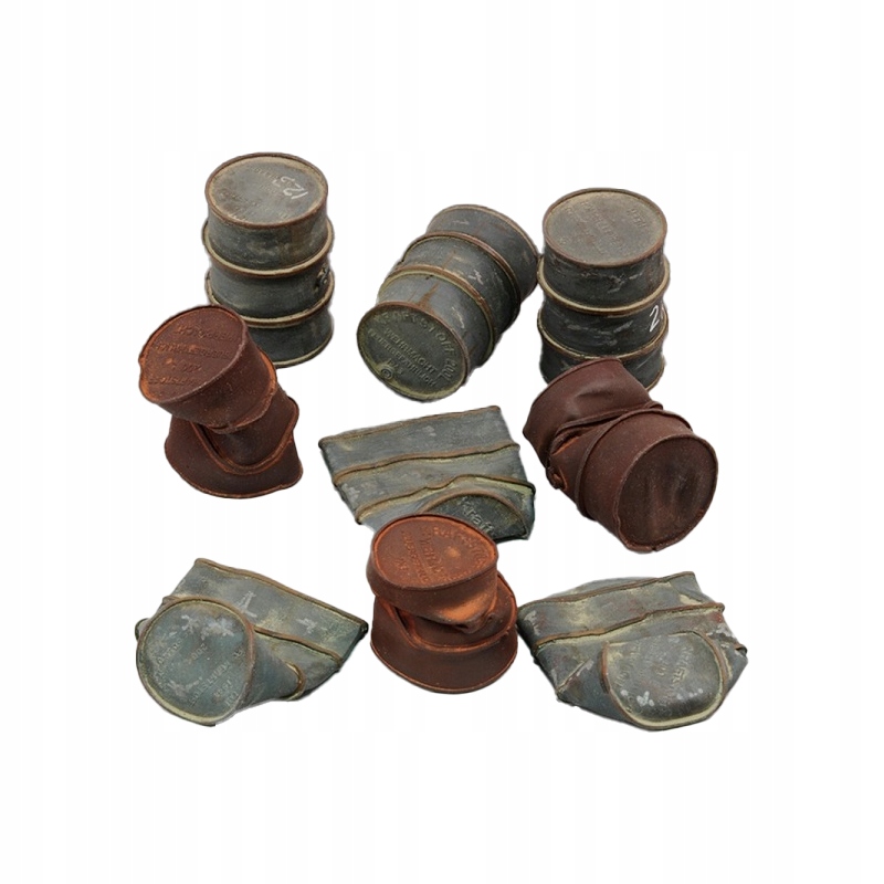 Staré německé sudy Royal Model měřítko 1/35