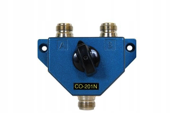 Przełącznik antenowy 0-600MHz 2-pozycyjny CO-201N gniazda N
