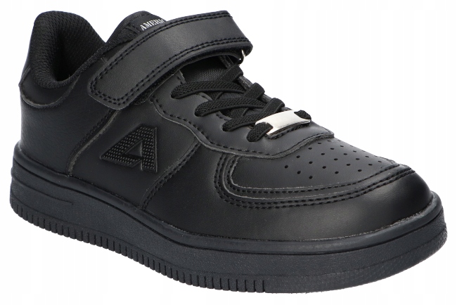American Club ES100 Adidasy Sneakersy Półbuty Buty Na Rzepy Czarne 38