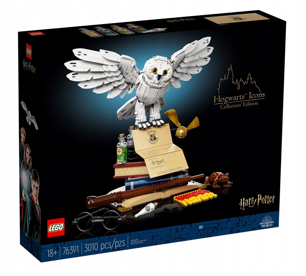 Lego 76391 Harry Potter Hedvika Ikony Hogwartsu