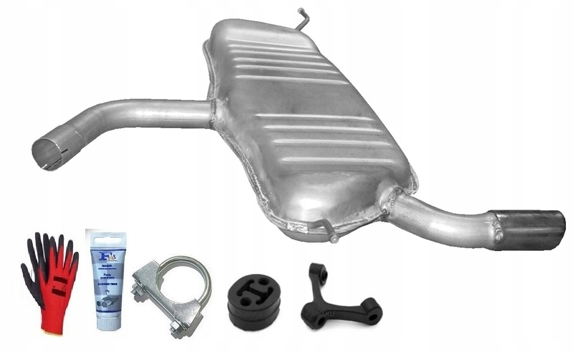 Audi A3 1.6i 1.6FSi koncový tlumič +bonus