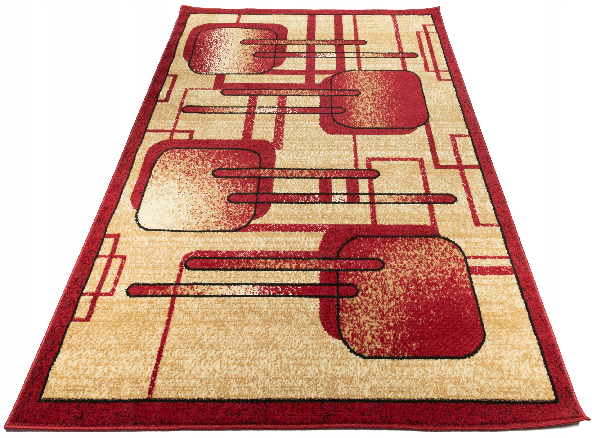 Koberec Bcf 180x250 Klasické Módne Pevné Turecké Koberce Štvorce a403r