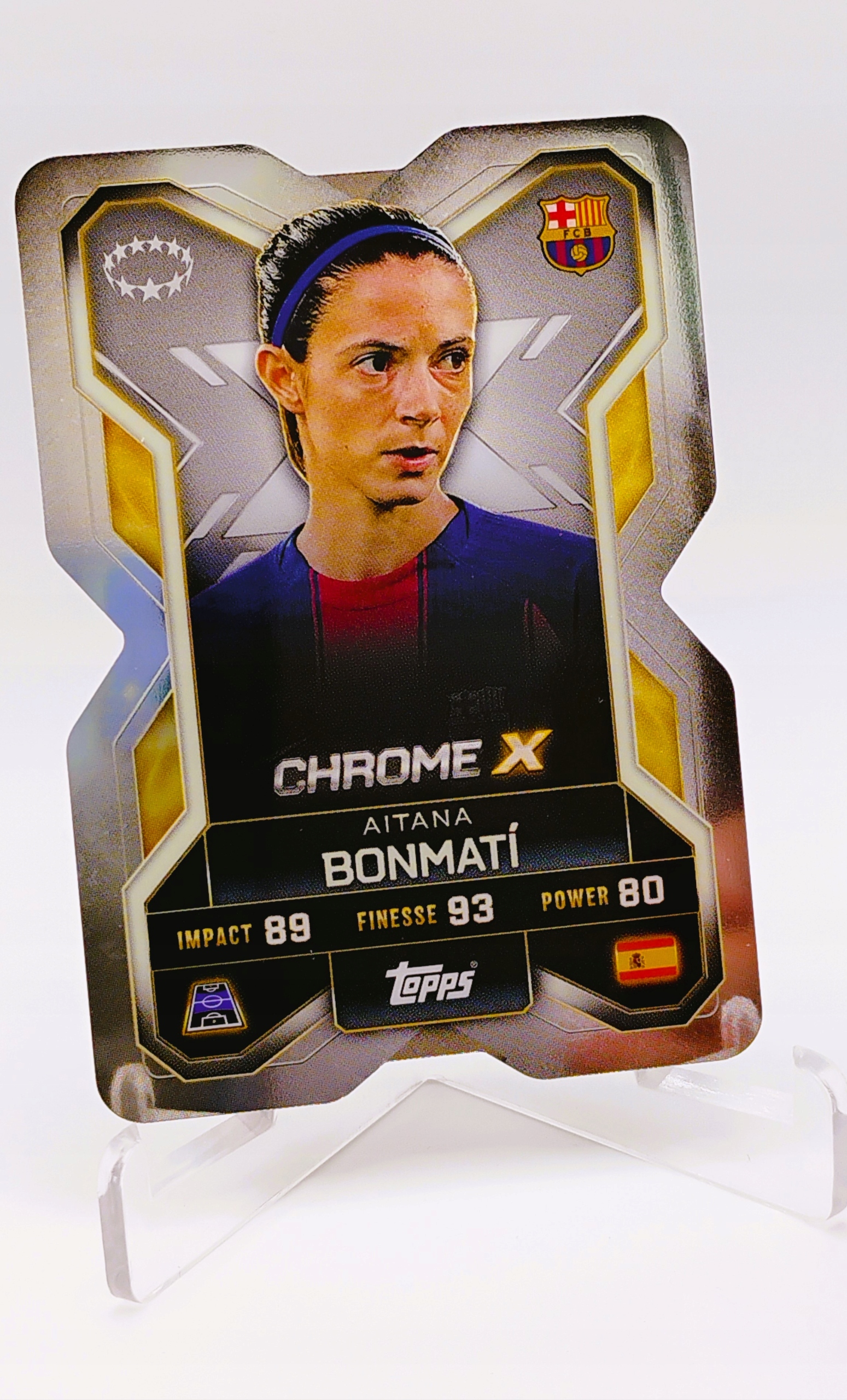 Topps Match Attax Extra 2025-2026 Chrome CX9 Aitana Bonmati Barcelona