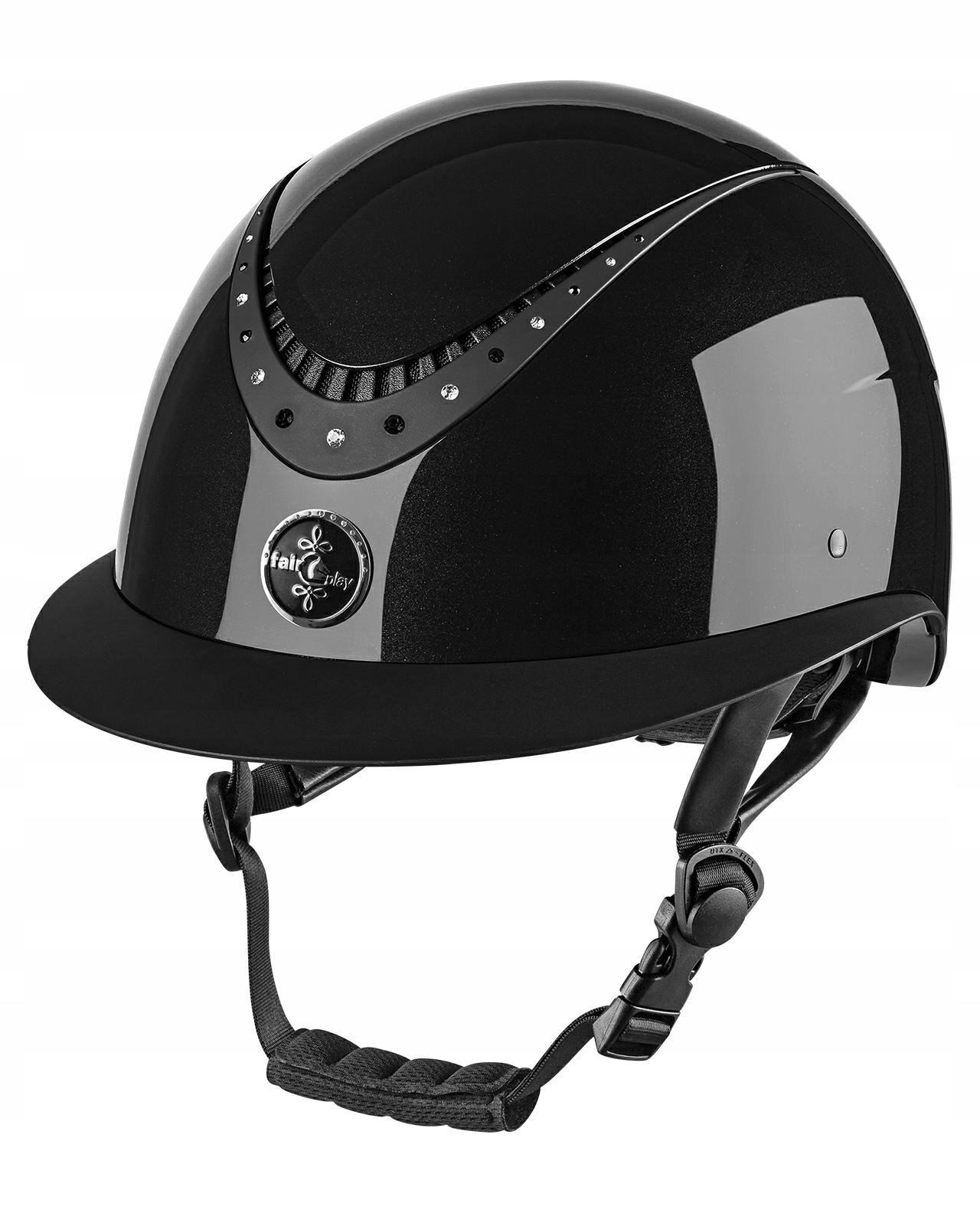 Fair Play, Kask Apoleus Shiny W-v 55-57 czarny