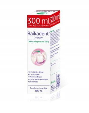 

Baikadent płyn do jamy ustnej smak miętowy 300 ml
