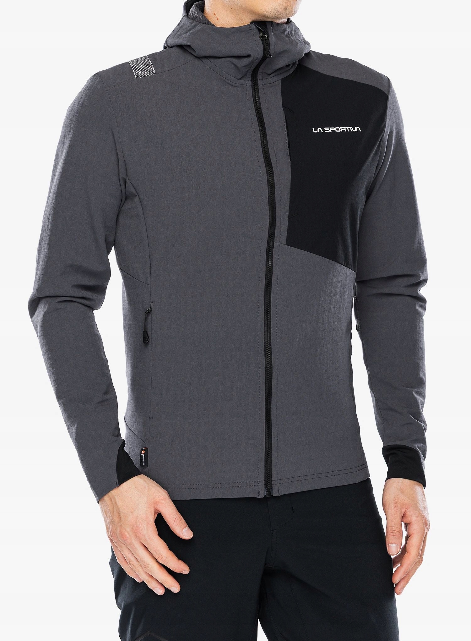 Kurtka softshell La Sportiva Descender Storm Jkt onyx/chalk L