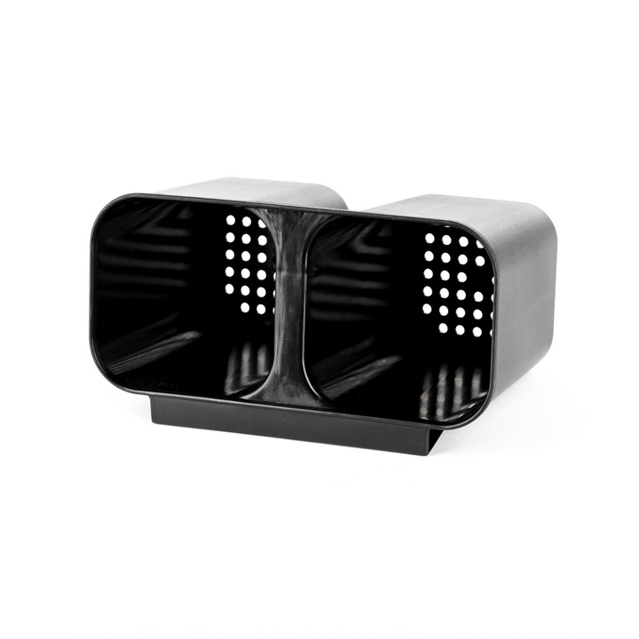 SUSZARKA DO NACZYŃ 9 TALERZY + OCIEKACZ DO SZTUĆCÓW 49,5x31,5x12,5CM Kolor czarny