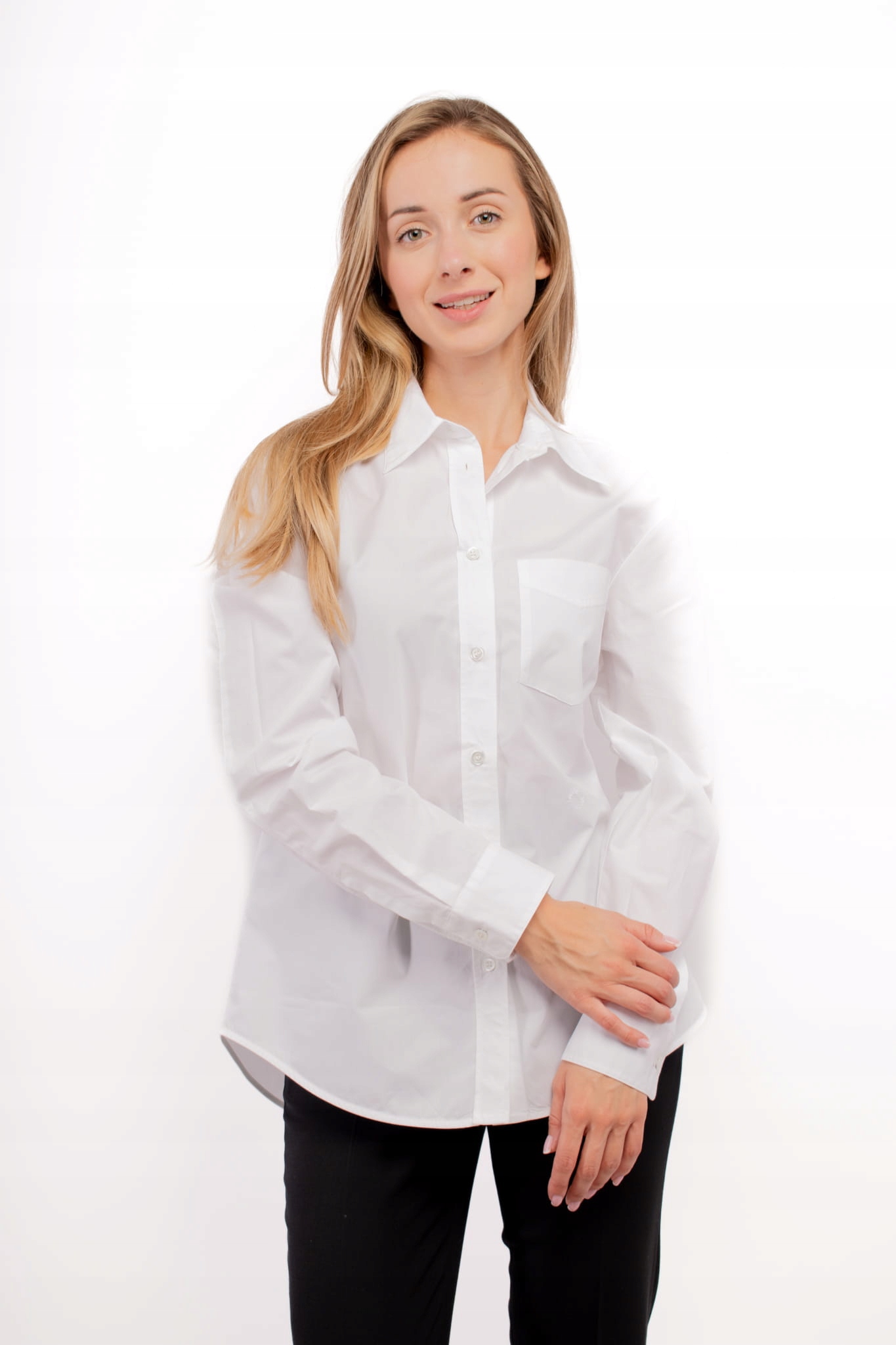 Dámská košile Pinko 103708 A1XZ bílá Košile: 34