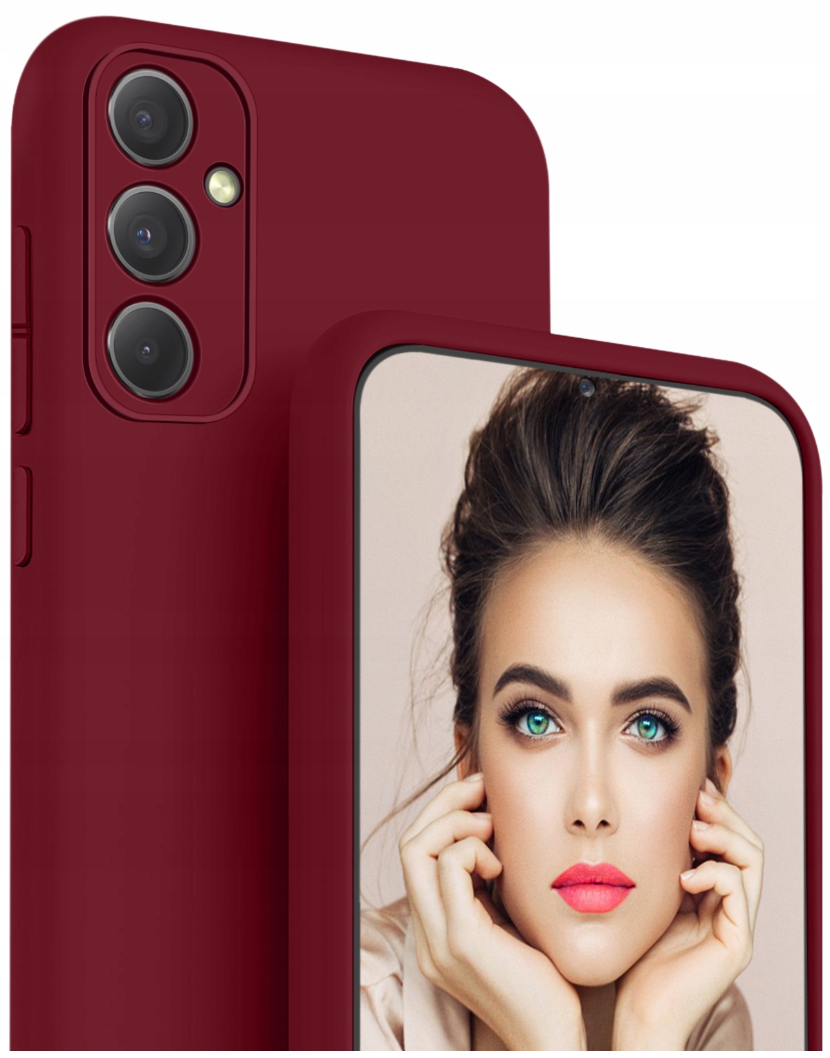 

Etui do Samsung Galaxy A54 5G Case Silicone +Szkło