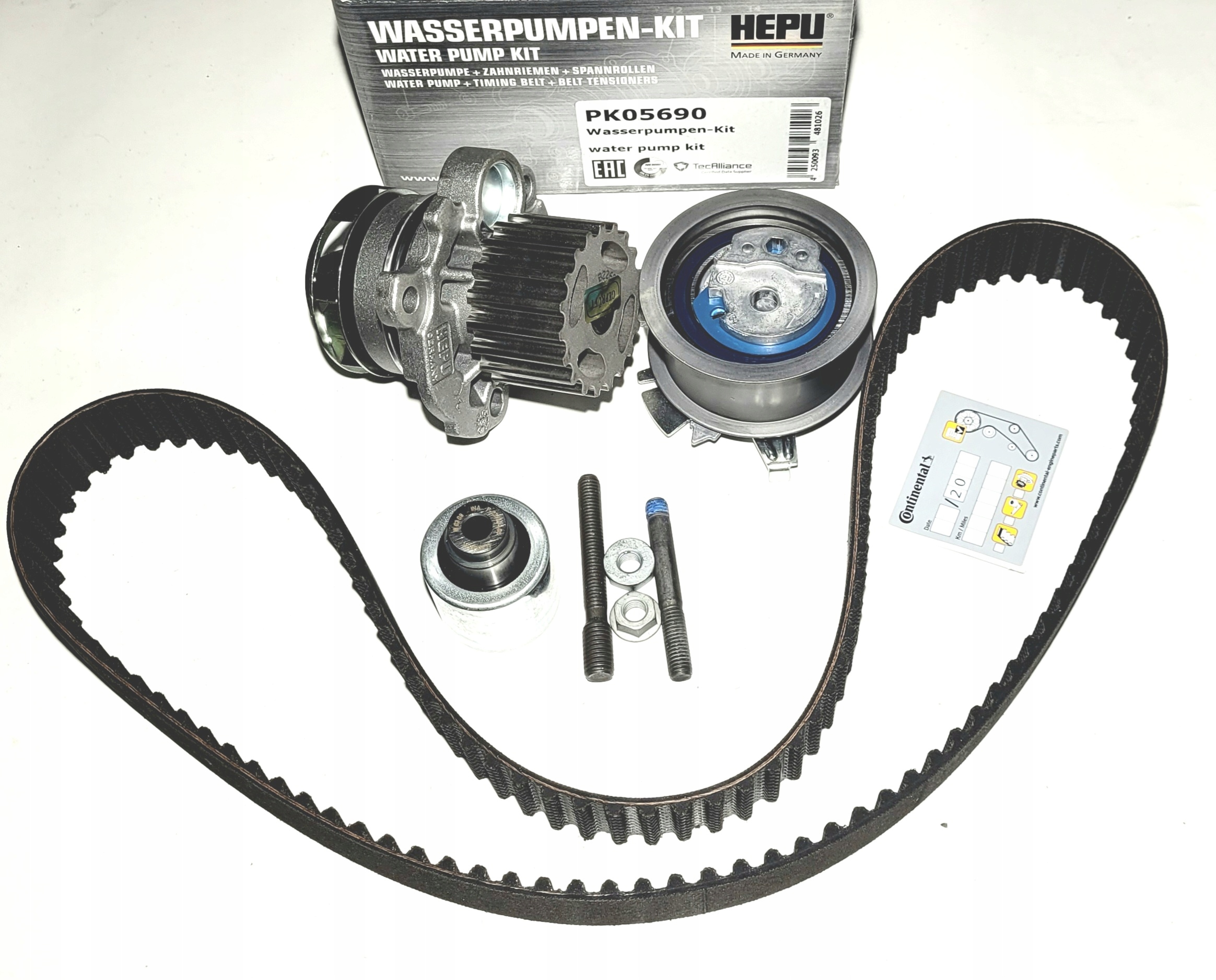 PK05690 - HEPU ремінь ГРМ AUDI A3 A4 1.9 TDI ASZ ATD AXR