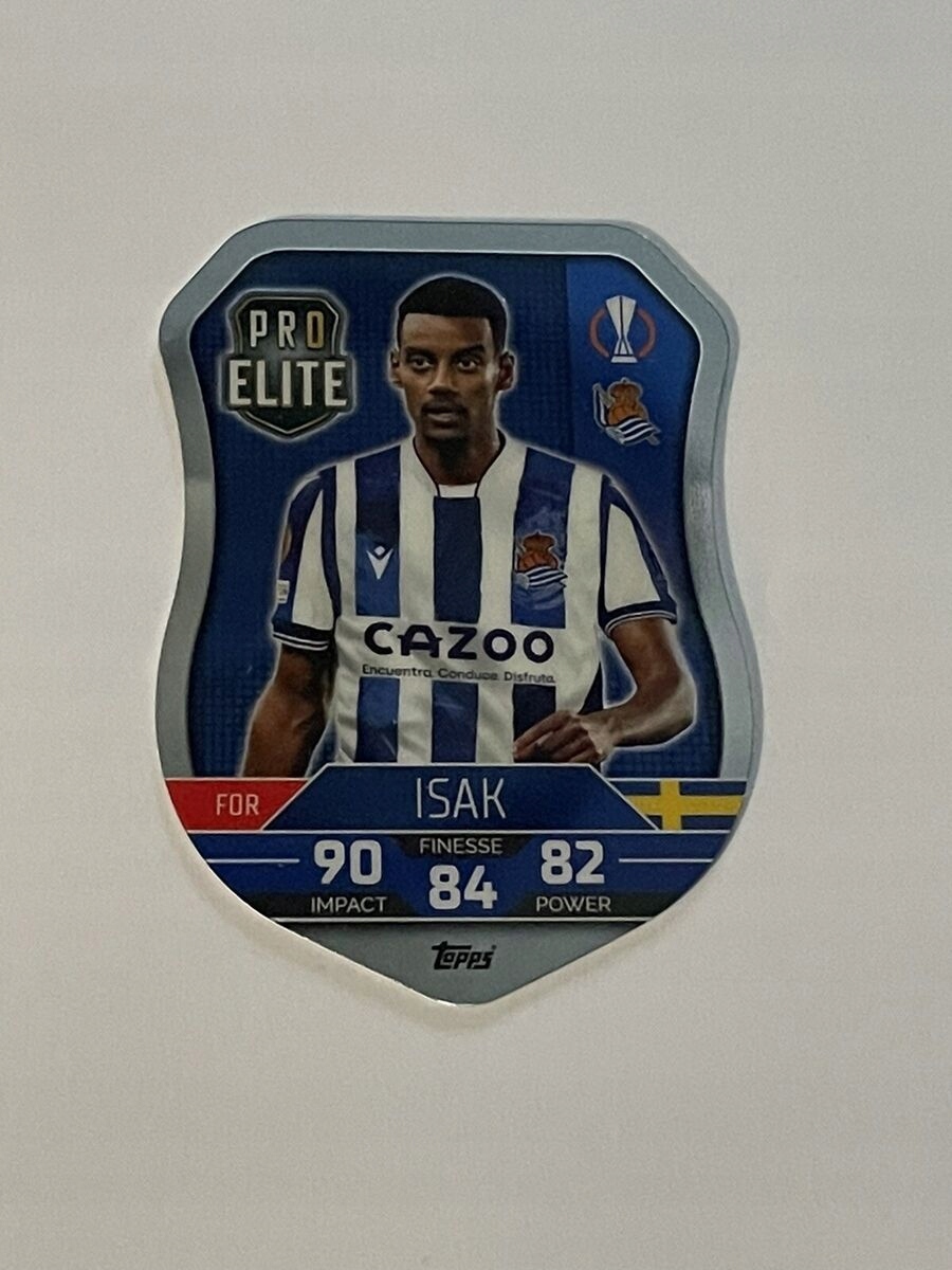 Topps Match Attax Pro Elite Chrome Shield Isak