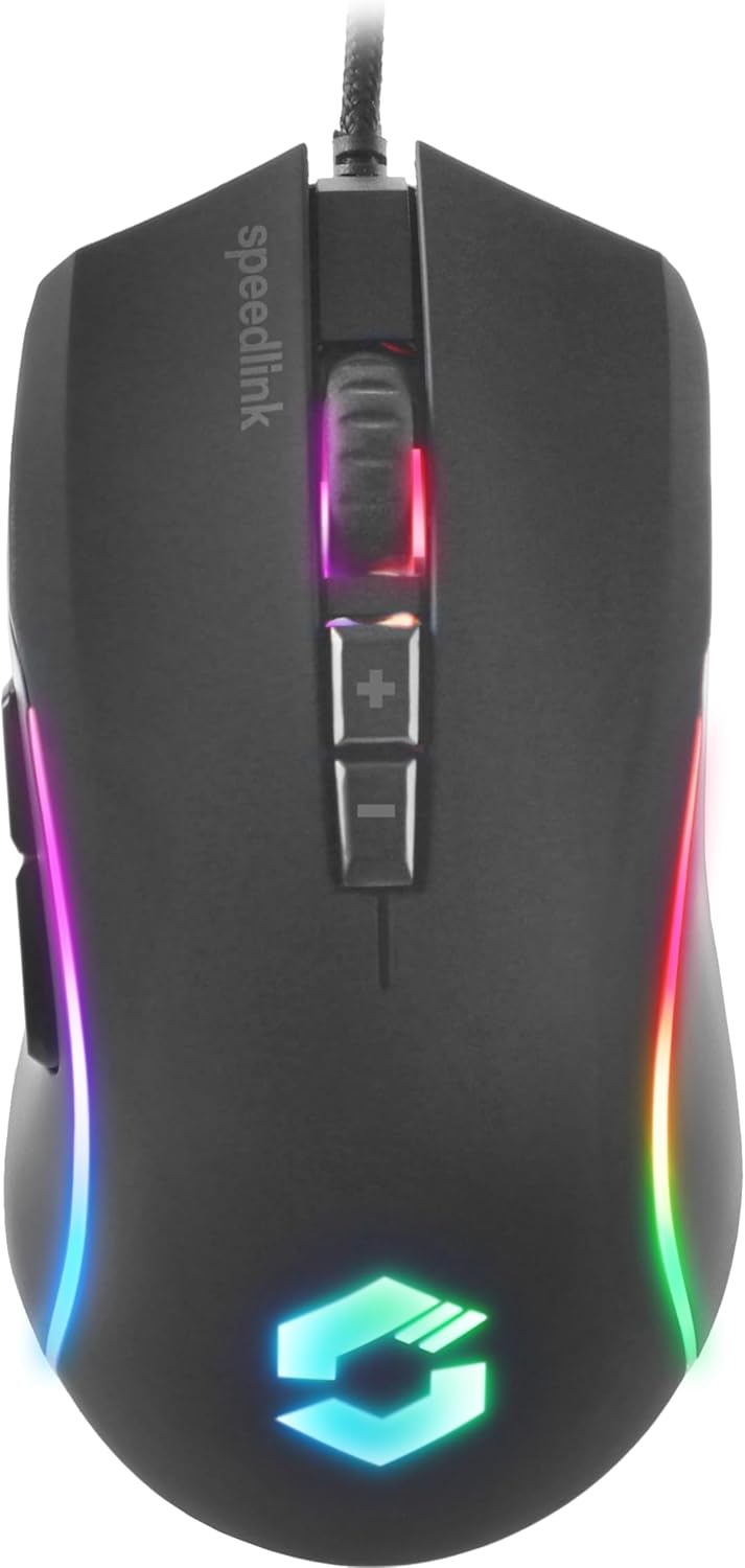 MYSZ GAMINGOWA PRZEWODOWA USB 8000 DPI LED 5 PRZYCISKÓW