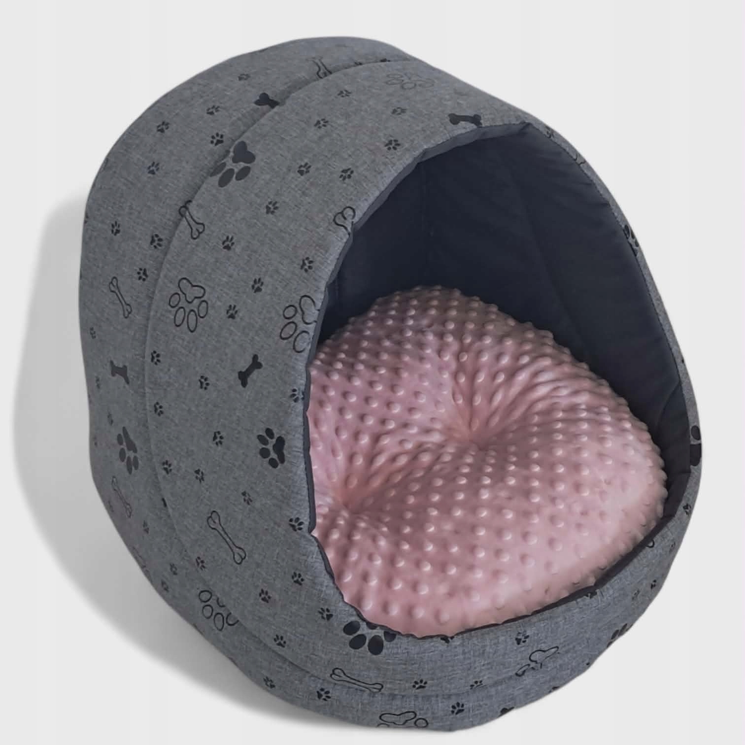 Levně Pelíšek budka měkká polštář pro psa/kočku pohodlná Vysoká kvalita 50/60 cm