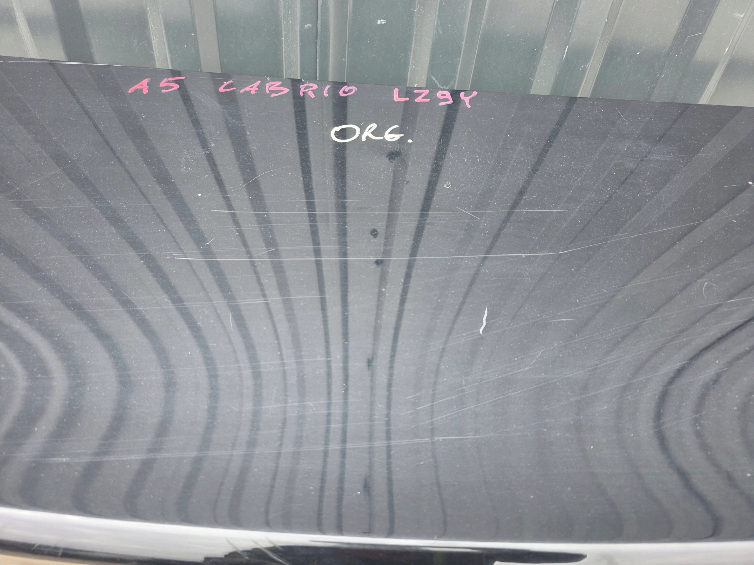 boot doors rear part AUDI A5 8T CABRIO LZ9Y original !!!