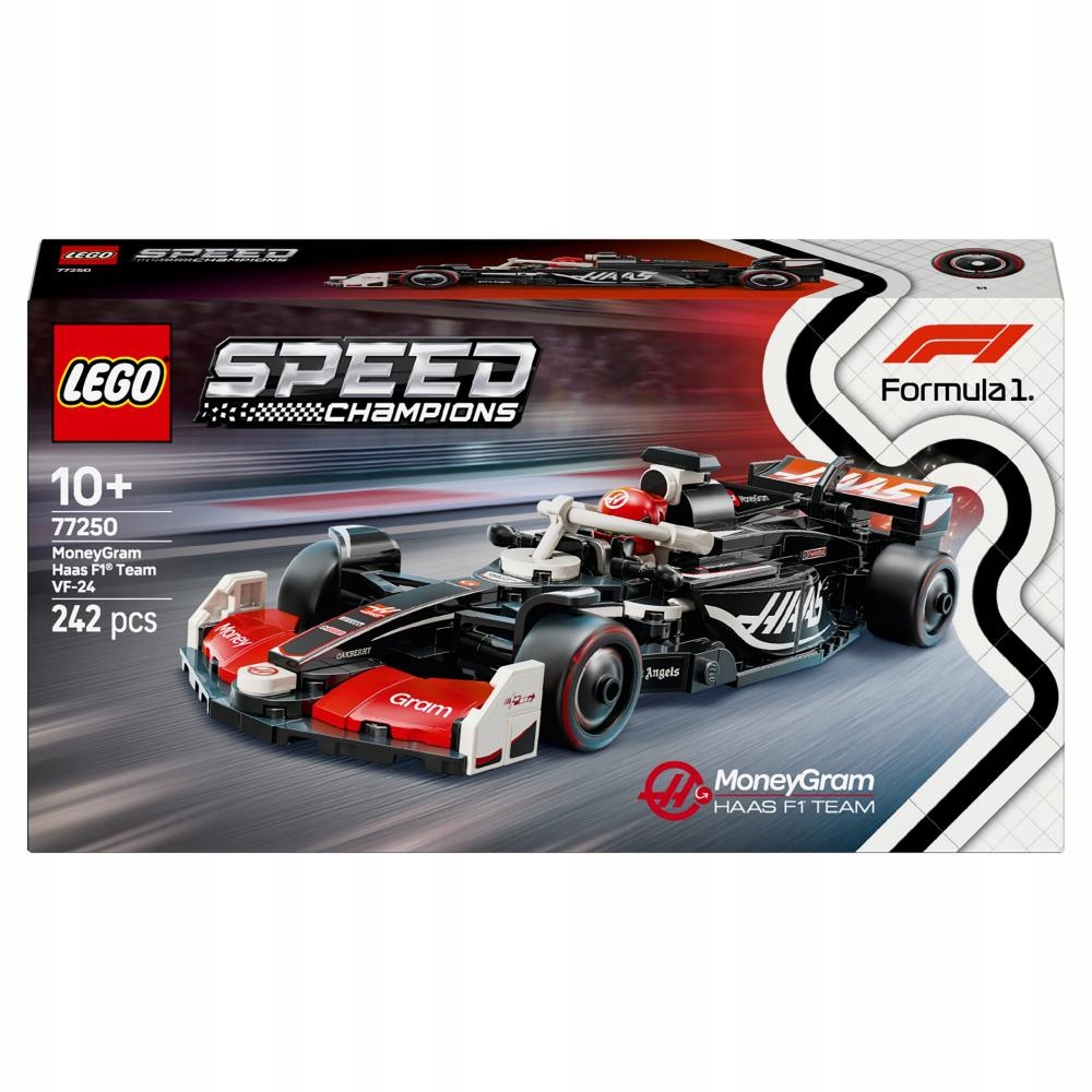 Lego Speed Champions F1 Formule MoneyGram Haas Team VF-24 77250