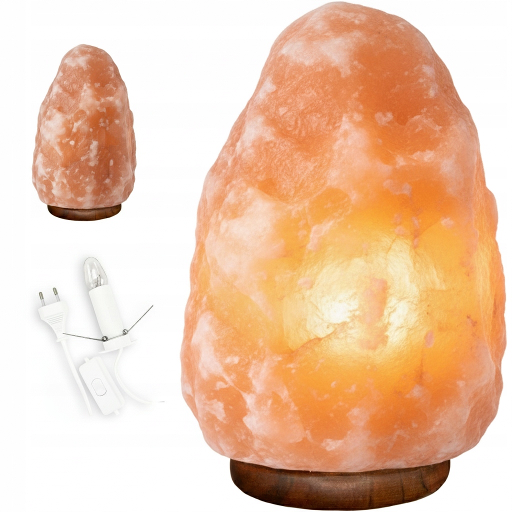 Solná Lampa Himalájská sůl XL 25-30KG Ionizátor Lampička Přírodní těleso Soli