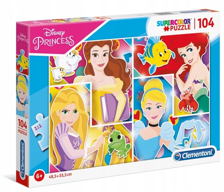 Puzzle 104 El. Disney Princess 27146 Clementoni