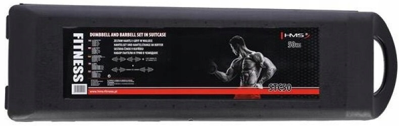 Zestaw hantli HMS STC50 (2 x 25 kg) Model STC50