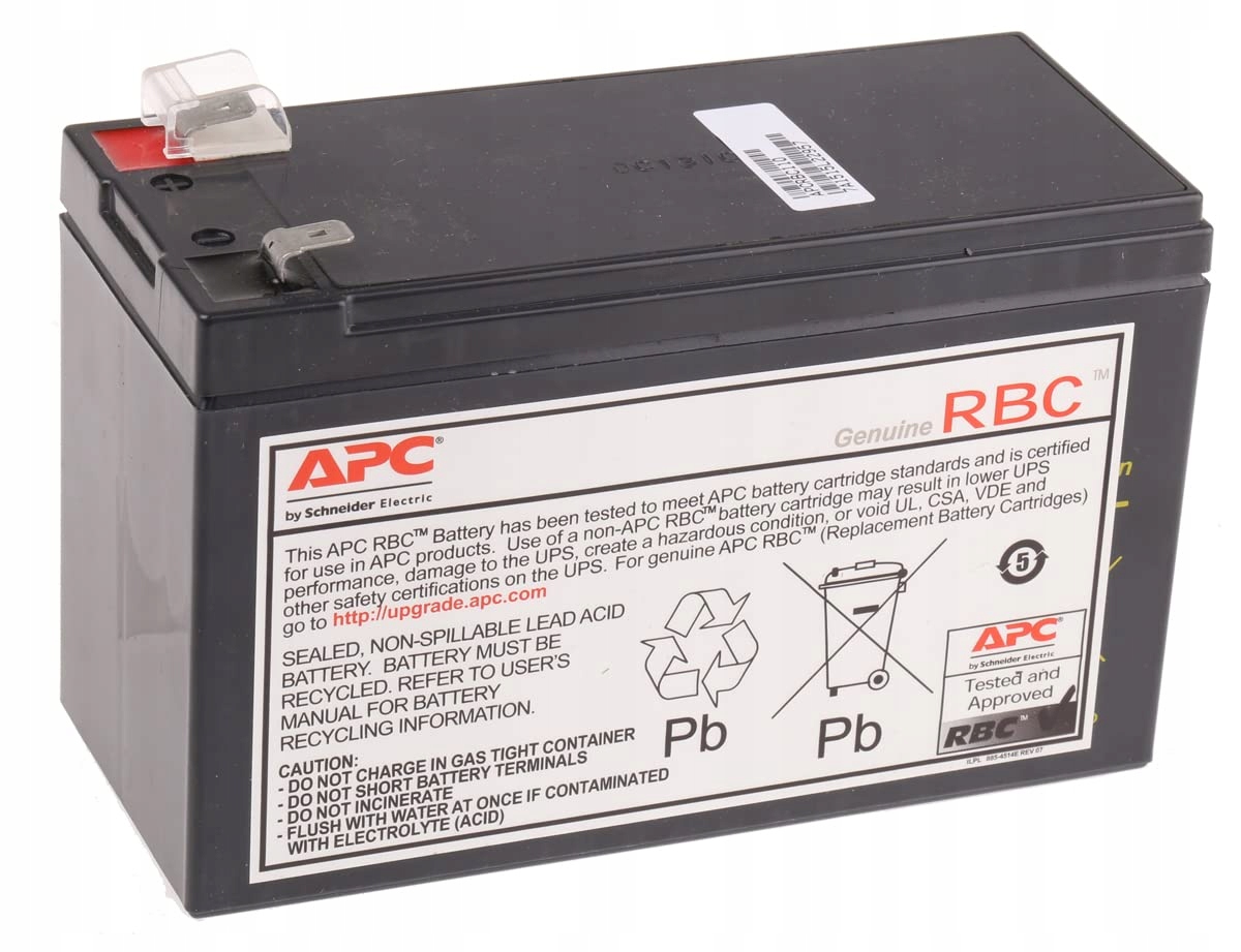 Akumulator Apc 12 V 17 Ah Wytrzymały i Niezawodny Model 12V-17Ah
