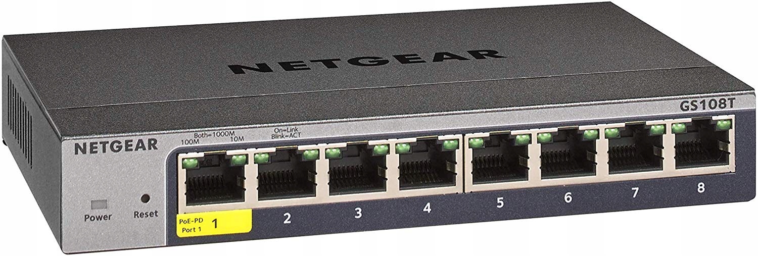 Netgear 8P Ge Smart Managed Pro Switch GS108T-300PES