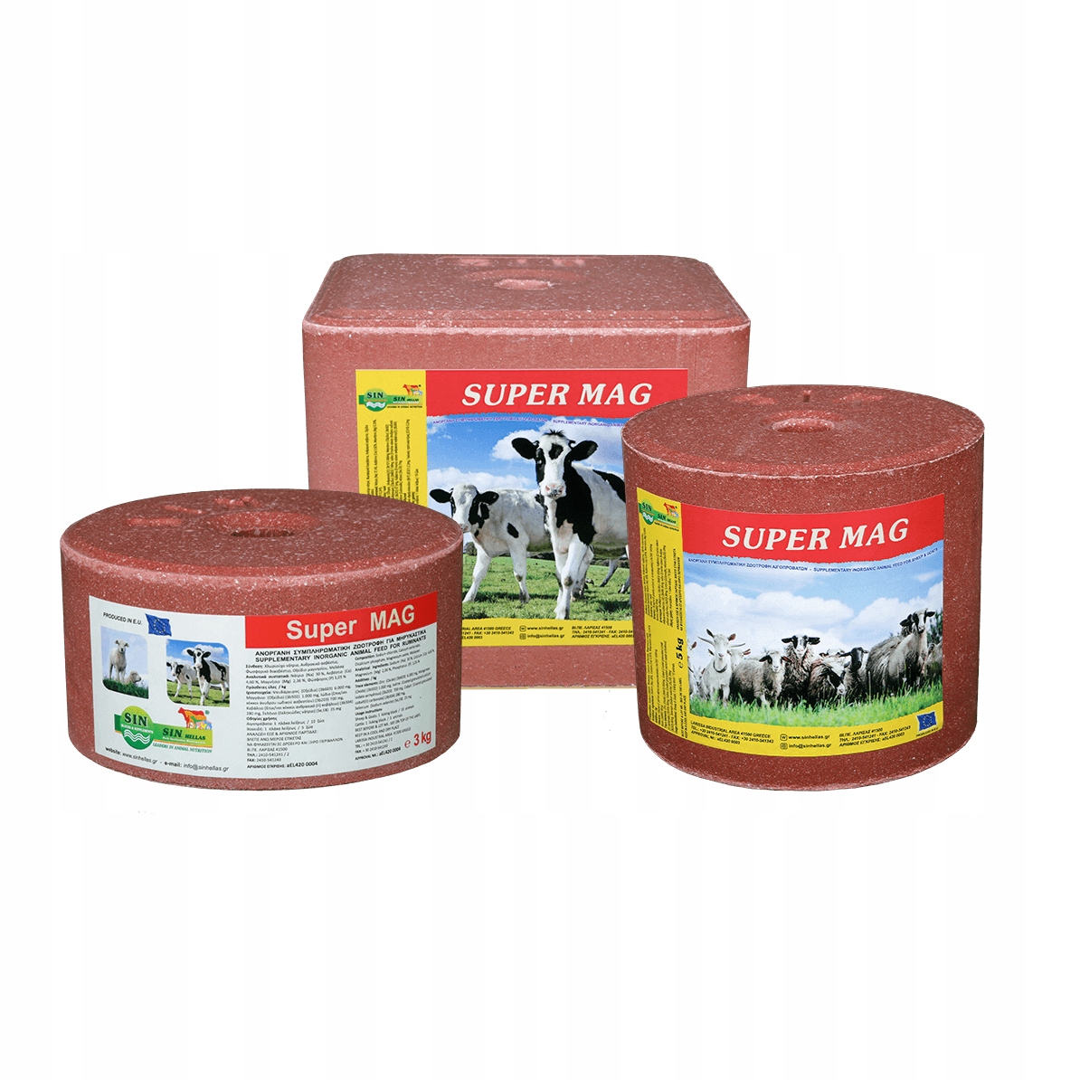 

Lizawka dla Krów Koni magnez fosfor Supermag 10kg