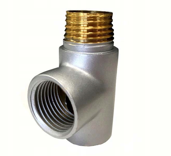 

Trójnik 1/2" do montażu grzałki Satyna gl198