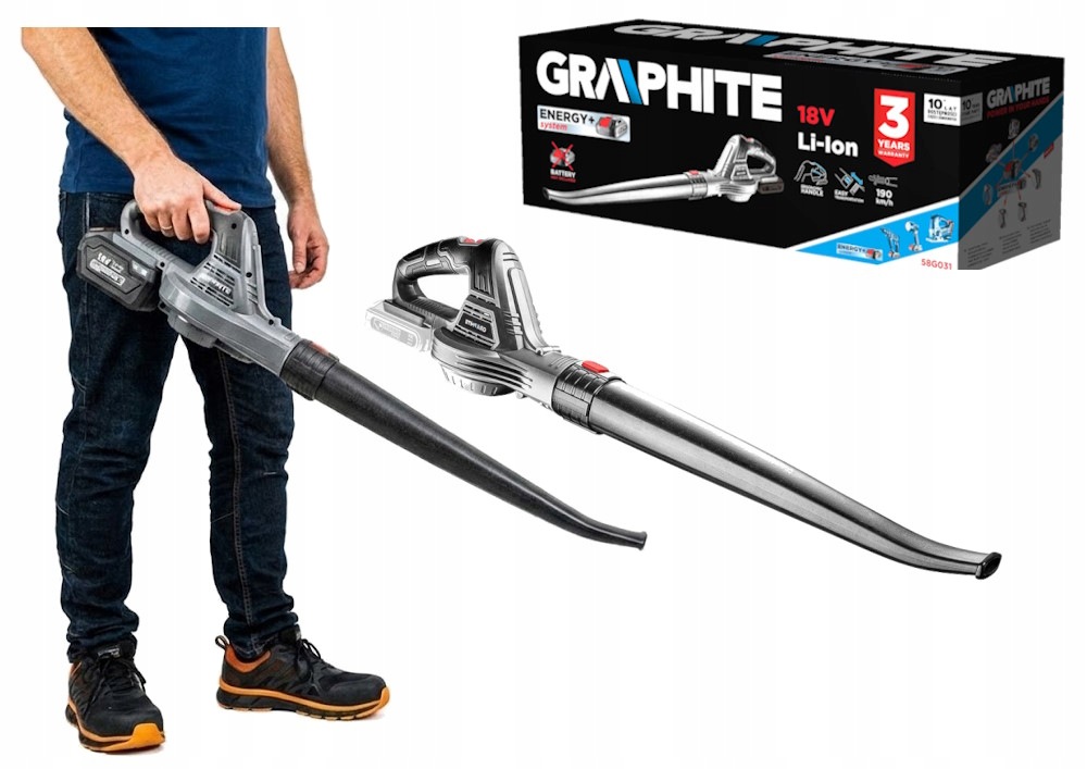 Foukač 190 km/h bez akumulátoru Graphite