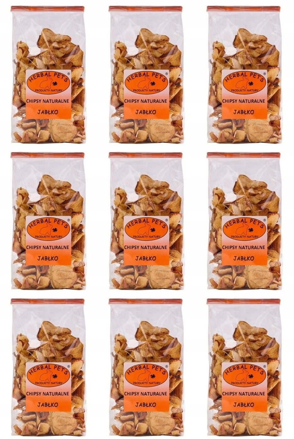 Levně Ovocné pochoutky Herbal Pets 0,1 kg jablko, 9 ks