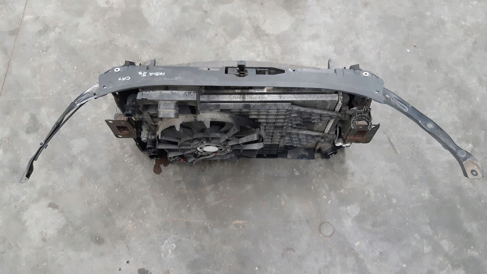 support panel for radiators pillar iron Skoda Fabia II LIFT 1,6 TDI KOMBI