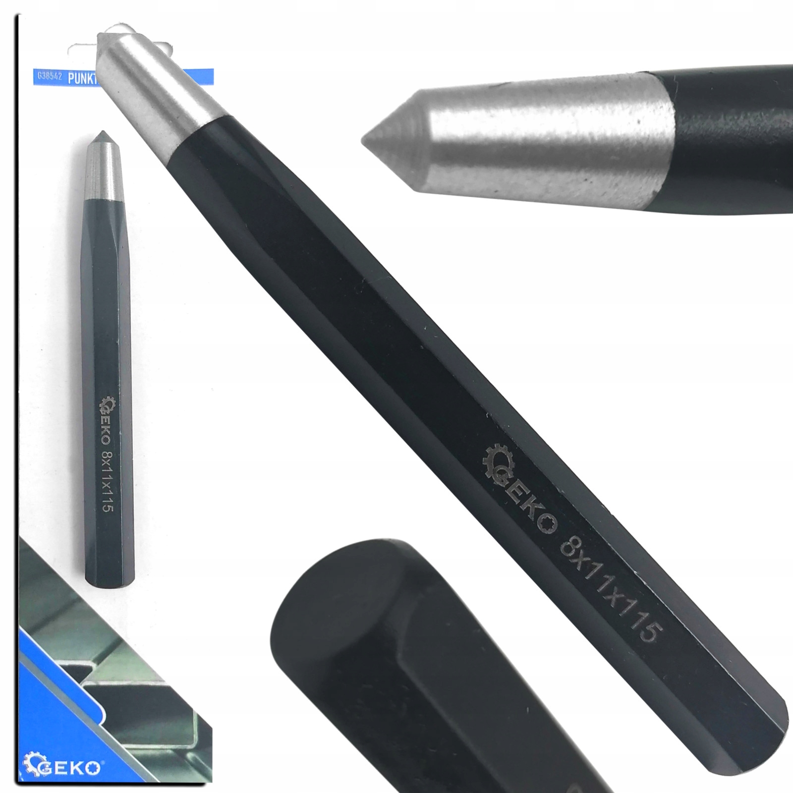 

Punktak Wbijak Ślusarski Do Metalu 8x11x115mm