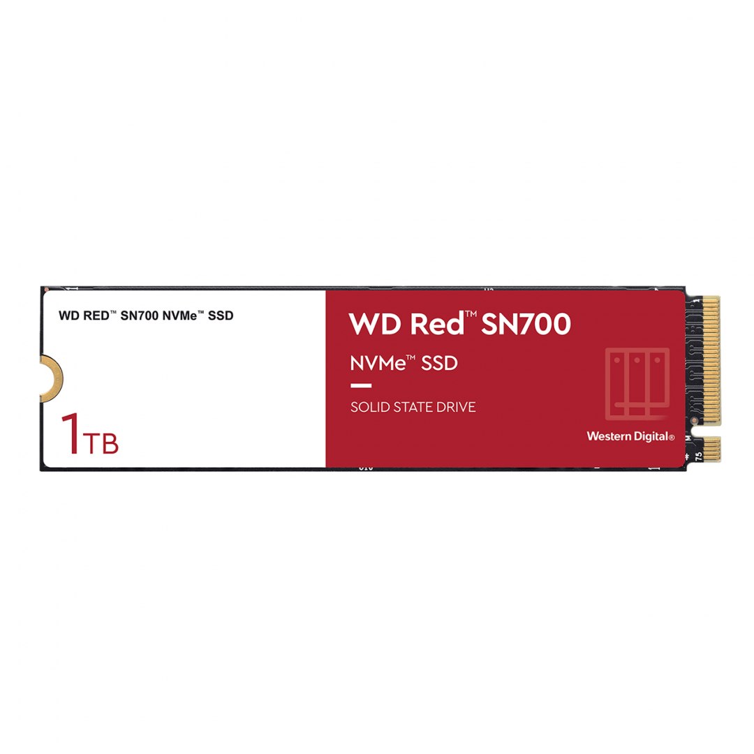 Dysk Ssd Wd Red SN700 1TB M.2 2280 Pcie x4 Gen3 NVMe (WDS100T1R0C)