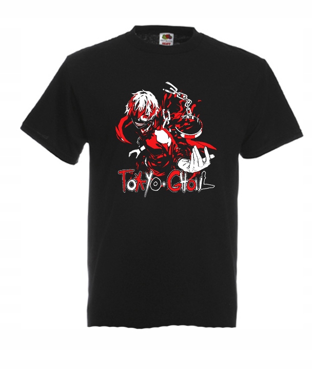 

S Koszulka Męska Tokyo Ghoul Ken Kaneki Anime