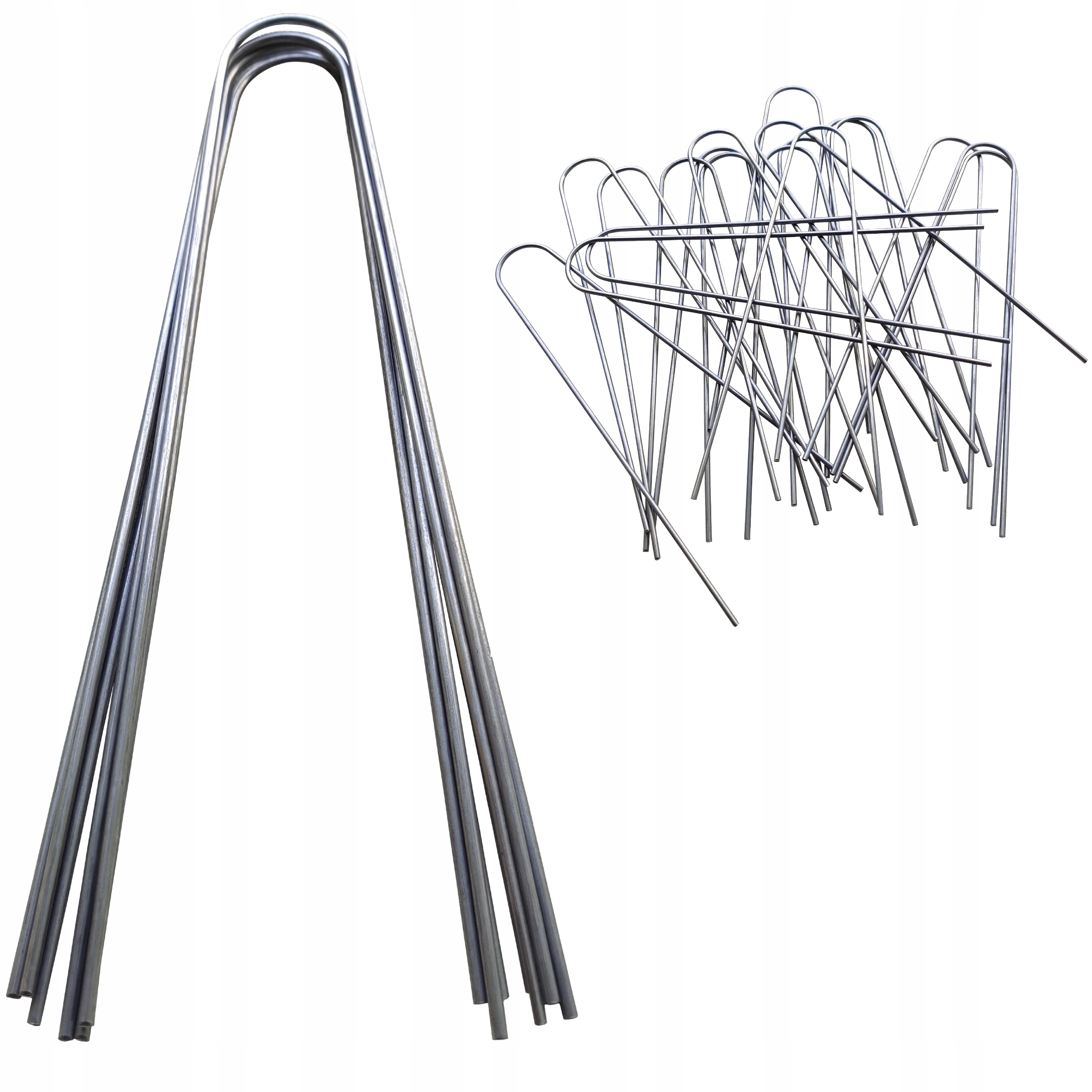

Kotwy Metalowe Szpilki Do Agrowłókniny V 25cm x50