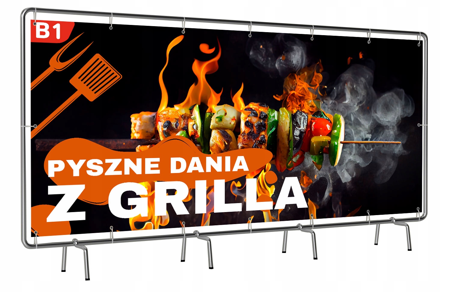 Baner, Banery reklamowy, Reklama 300x100 cm 680gr m2 Waga produktu z opakowaniem jednostkowym 2 kg