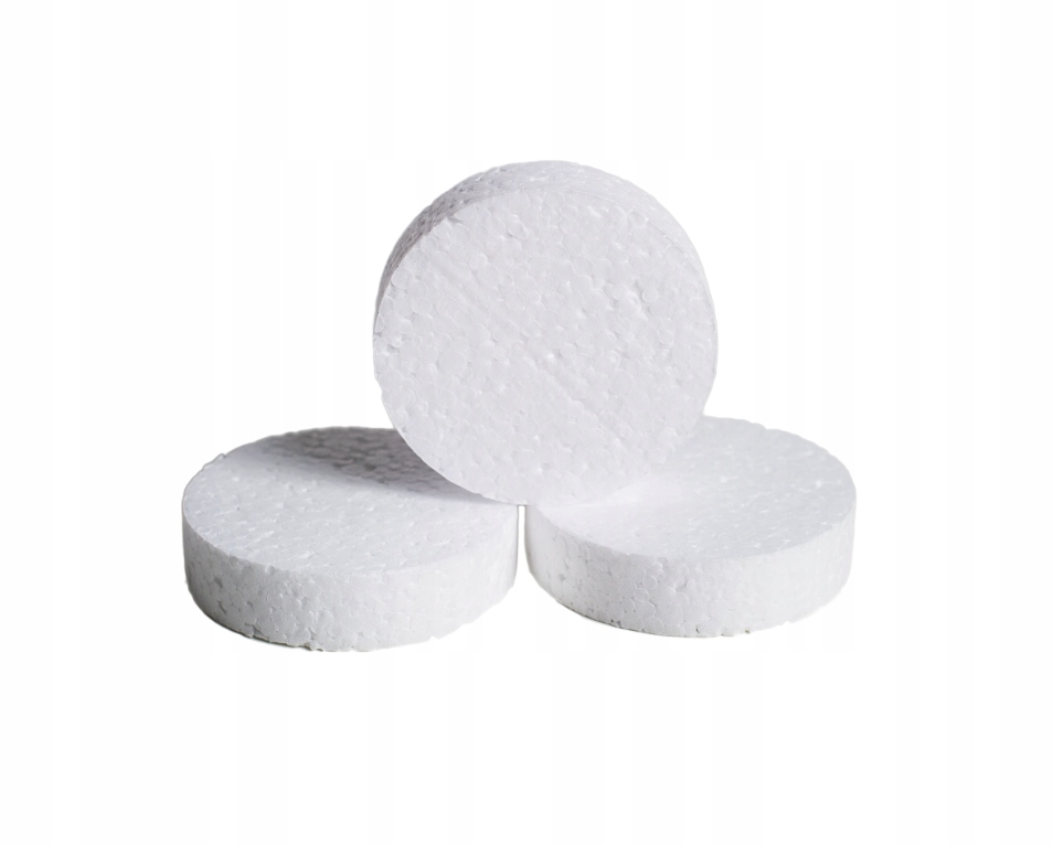 ZAŚLEPKA STYROPIANOWA BIAŁA 100SZTUK