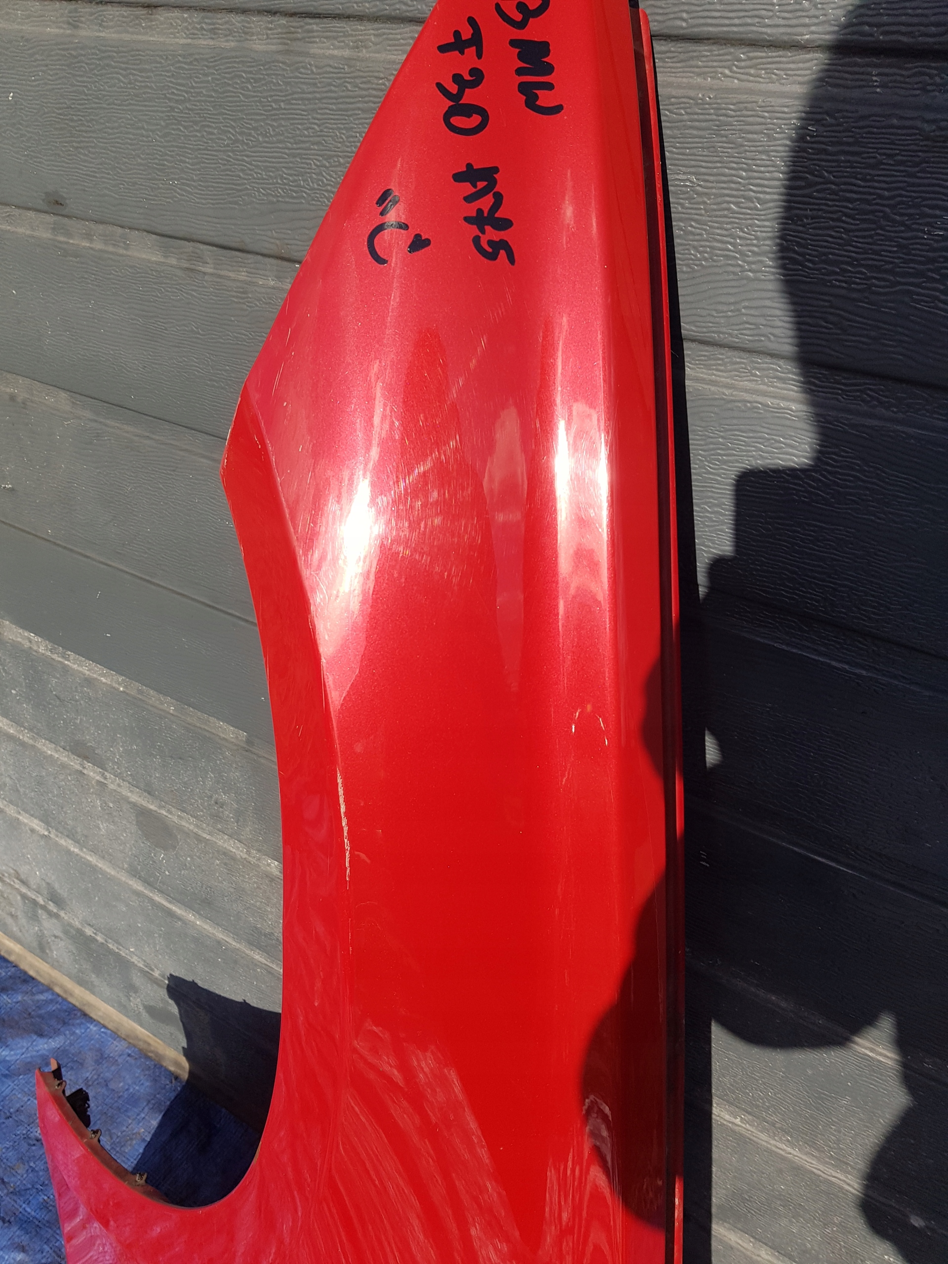 fender left front BMW F30 F31 A75 Melbourne Red