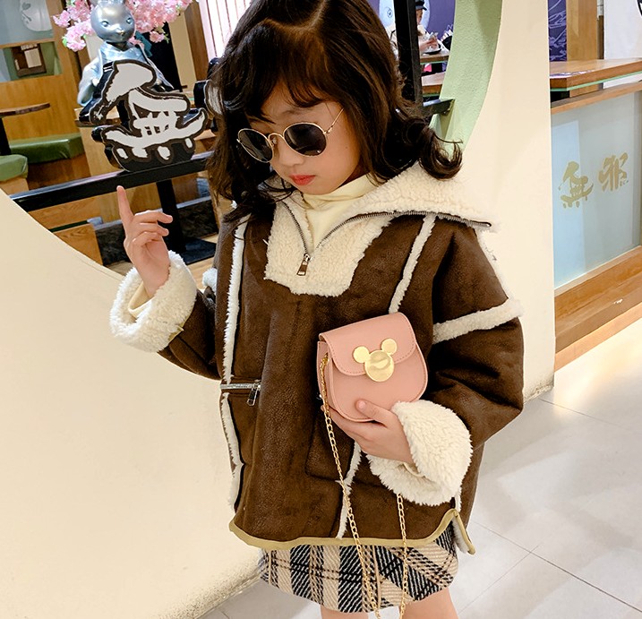 Mała Torebka dla Dziewczynki RÓŻOWA na ramię Dziecka księżniczki Myszka EAN (GTIN) 5904555951747