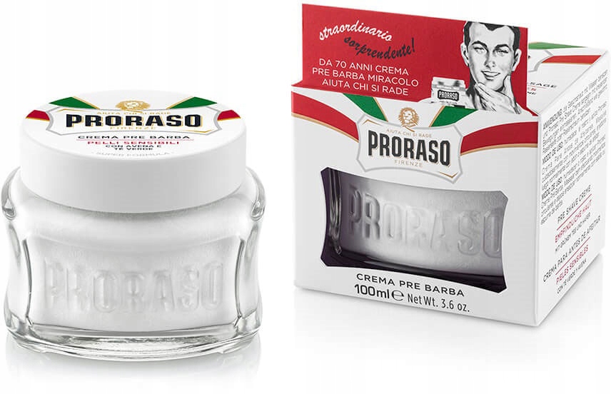 Krém před holením Proraso pro citlivou pokožku 100 ml