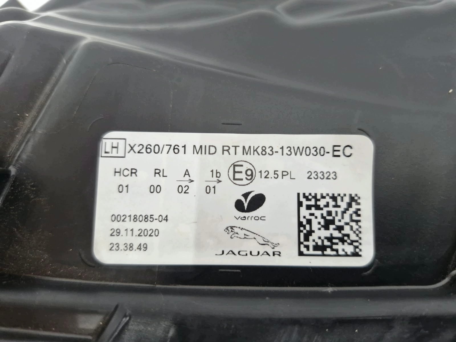 light left Jaguar XF F-Pace X260 FULL LED MID