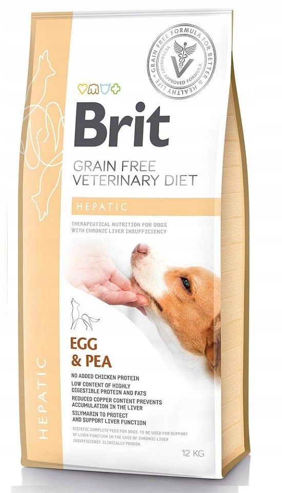 Brit Veterinary Diets Dog Hepatic 12 kg