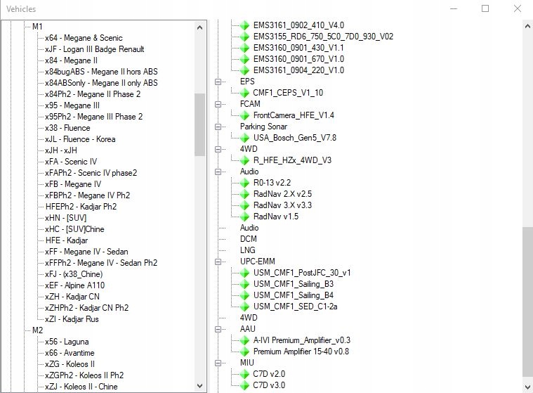 Interfejs diagnostyczny OBD2 RENAULT Renolink 1.87 EAN (GTIN) 5903815303227