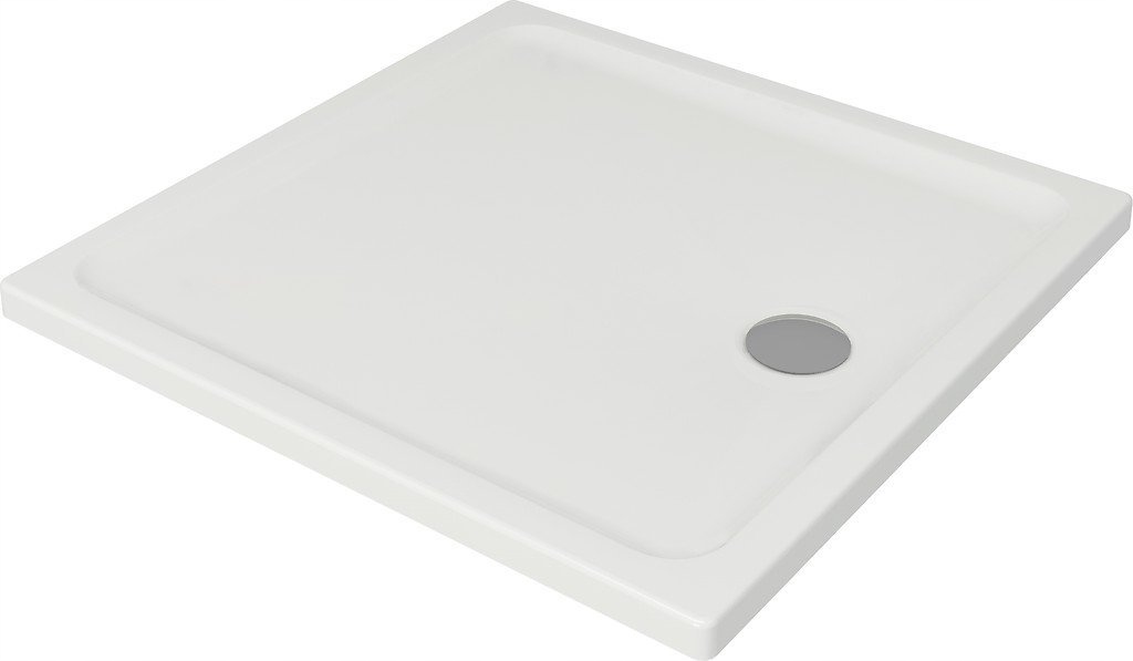 Čtvercová sprchová vanička Tako 90x4